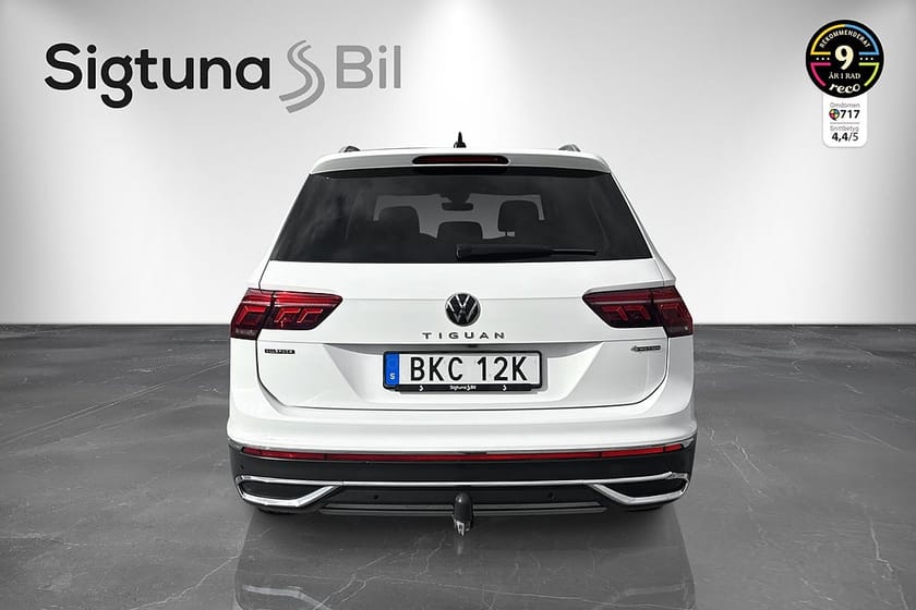Bild 4 av Volkswagen Tiguan Allspace 5-sätes 5-sits 2.0 TDI 4Motion Elegance Cockpit / Drag