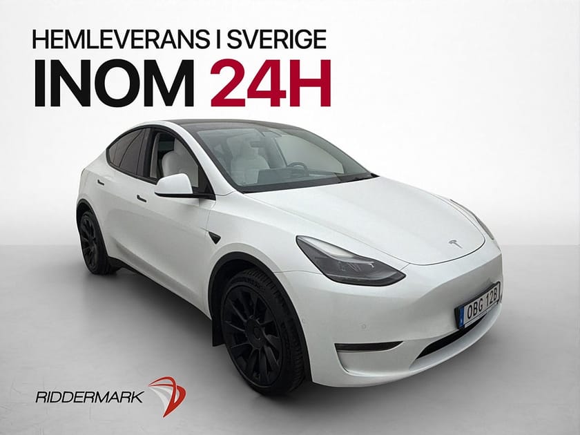 Bild 4 av Tesla Model Y Long Range AWD Dragkrok Autopilot Två-Brukare