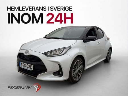 Toyota Yaris Hybrid CVT 130hk Kamera Adapt Rattvärm