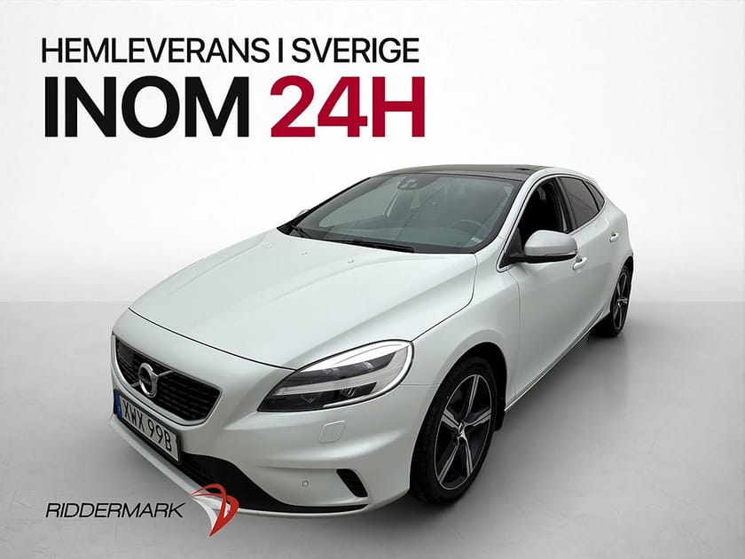 Bild 3 av Volvo V40 T3 152hk R-Design Pano P-Värm Kamera Drag Elstolar