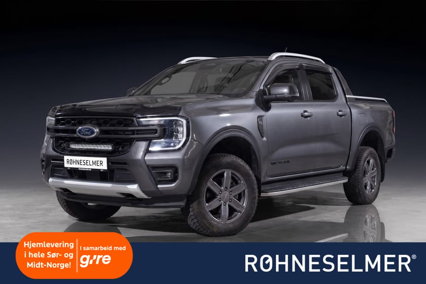 Bilde 1 av Ford Ranger Dobbelcab V6 Wildtrak AppLazer Webasto B&O 360Kam Krok El-Rulle+