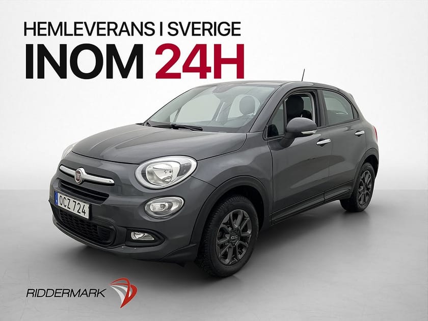 Bild 1 av Fiat 500X 1.6 E.Torq PopStar Rattvärme P-Sensorer En-Brukare
