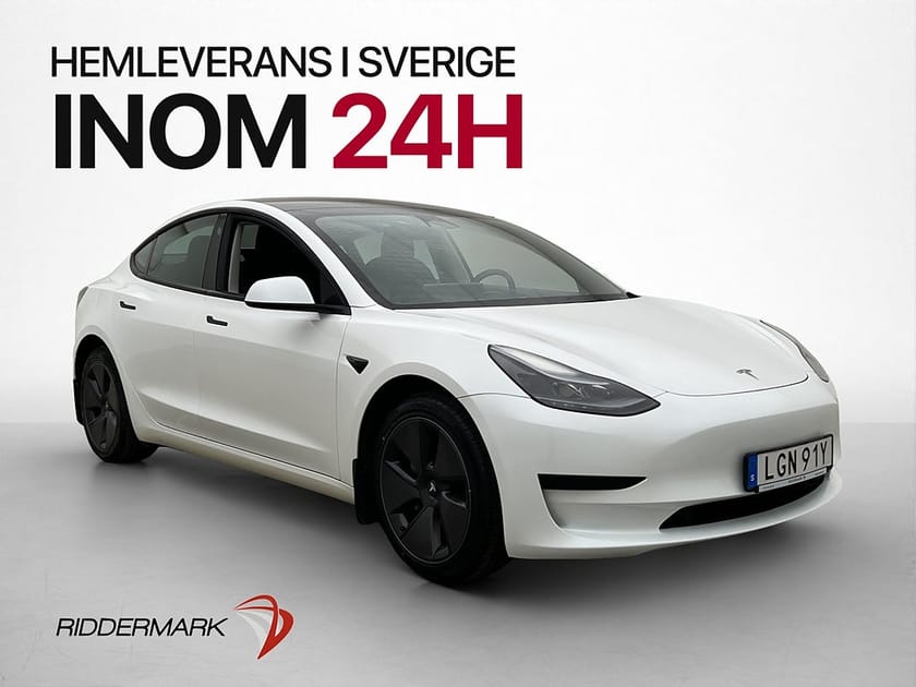 Bild 1 av Tesla Model 3 Standard Range 283hk MOMS Adp-Fart Pano Kamera