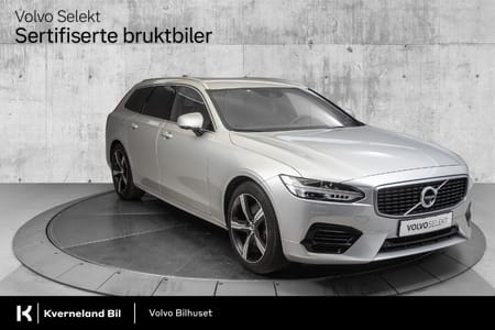 Volvo V90 T8 R-des Navi/360/HUD/Hengerfeste/elstol/Lyspk