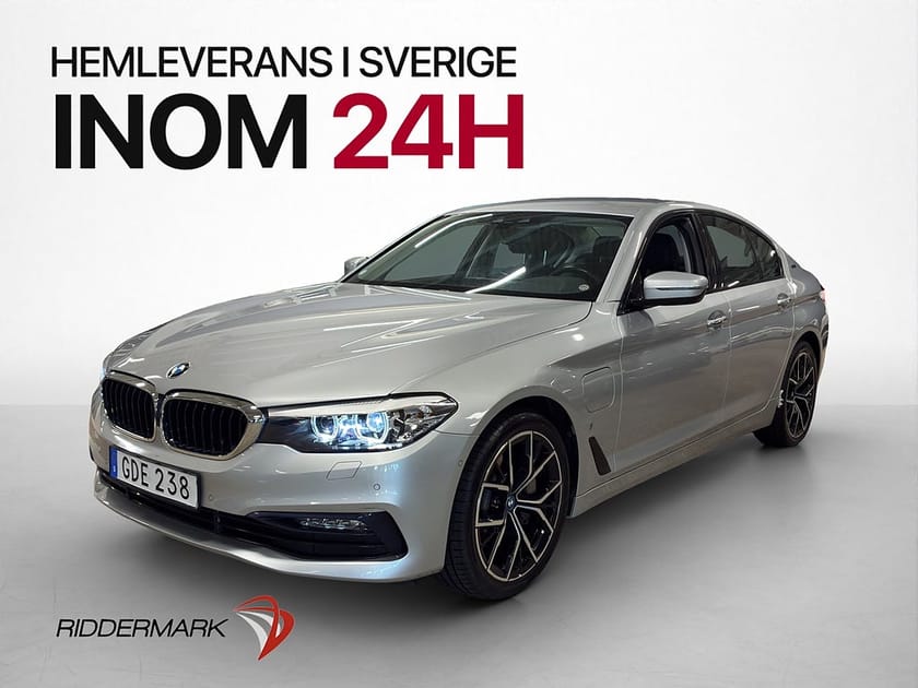 Bild 3 av BMW 530e iPerformance Sedan 252hk Sport line Kamera Navi Halvskinn
