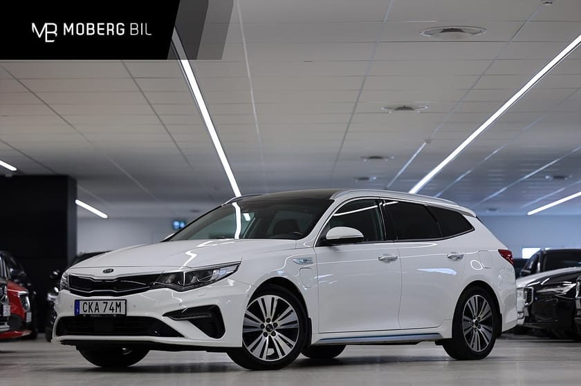 Bild 1 av Kia Optima Sport Wagon Plug-in Hybrid SW PHEV 205hk Advance Plus 2 H/K Pano 360 Keyless