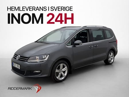 Volkswagen Sharan TDI 140hk Masters 7-Sits El-Dörrar Pano