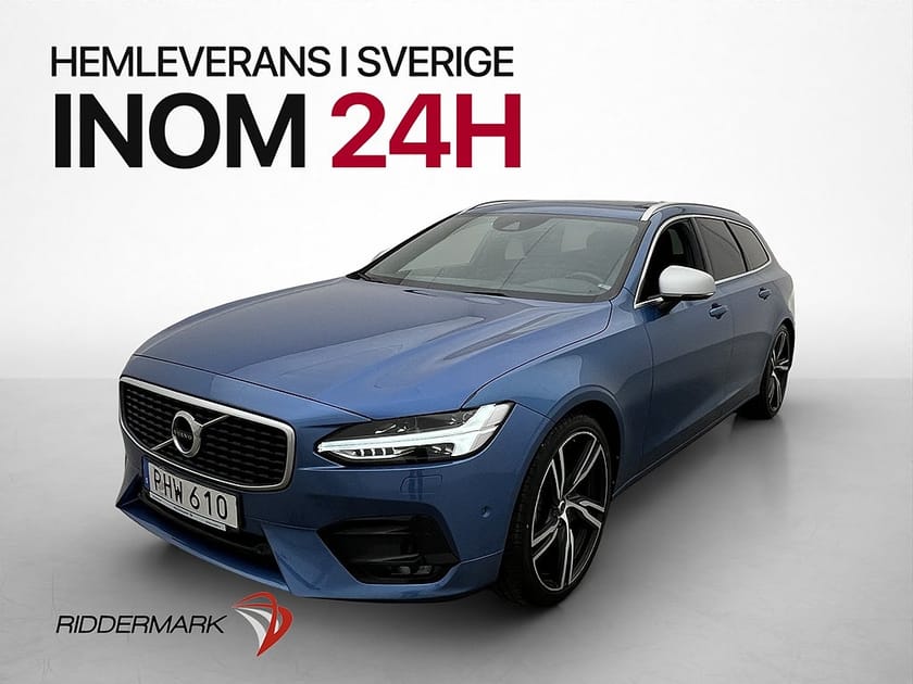 Bild 1 av Volvo V90 T5 254hk R-Design Panorama Värmare Navi VOC