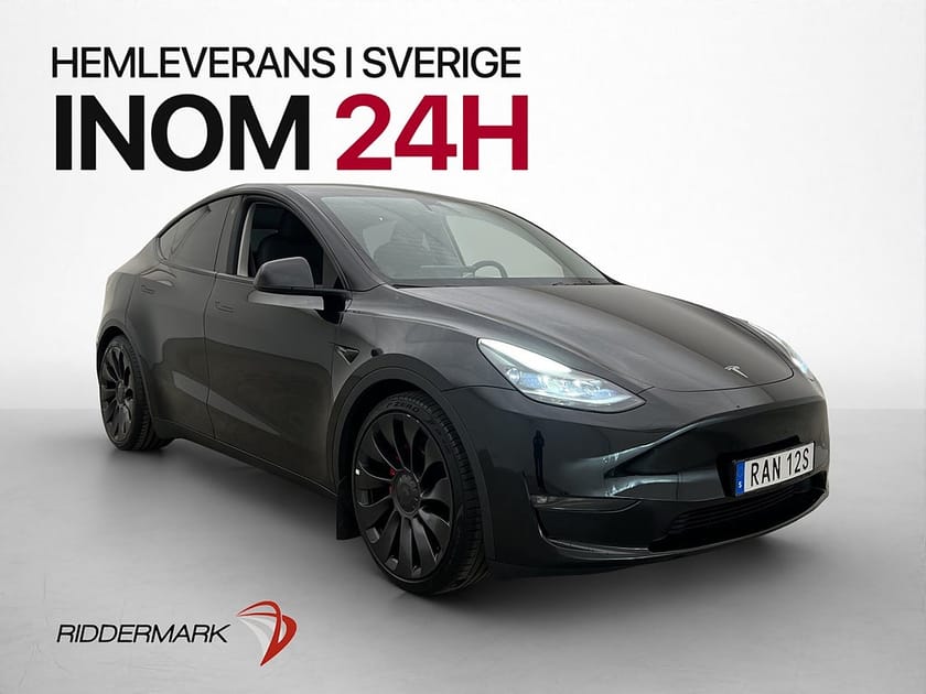 Bild 1 av Tesla Model Y Performance Värmepump Matrix HW3 AMD Vision