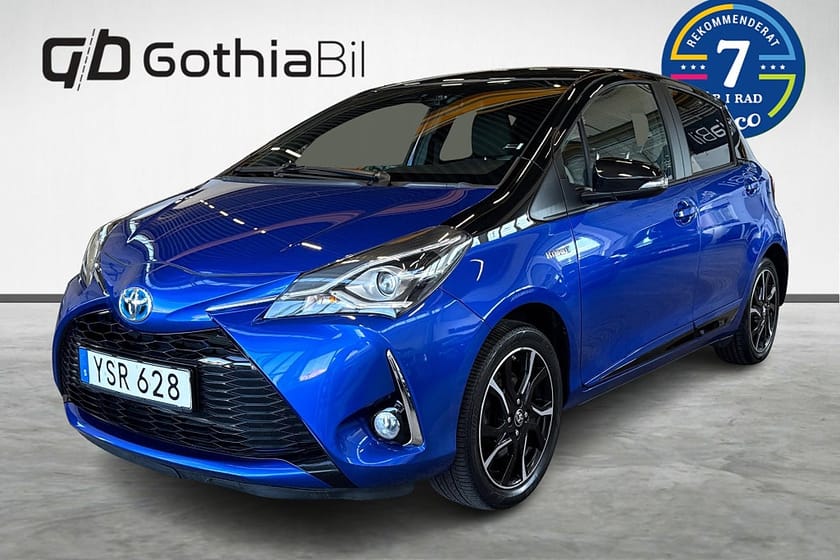 Bild 1 av Toyota Yaris Hybrid e-CVT Selection Backkamera Bi-Tone Plus Keyless