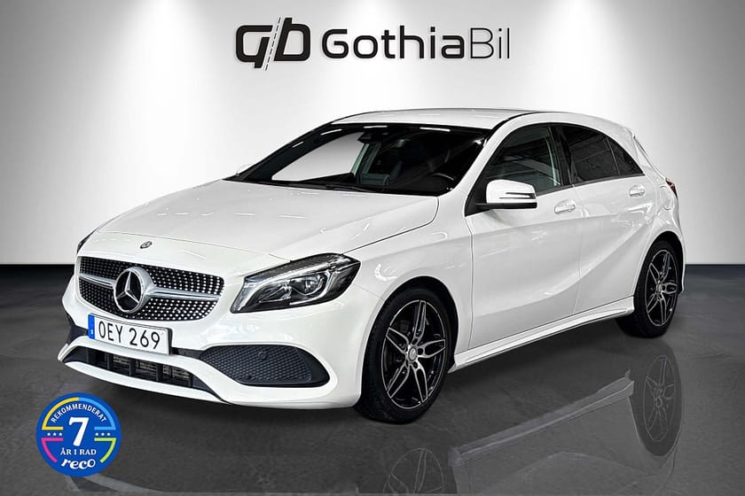Bild 1 av Mercedes-Benz A 180 d AMG Line DynamicSelect LED Farthållare Bluetooth