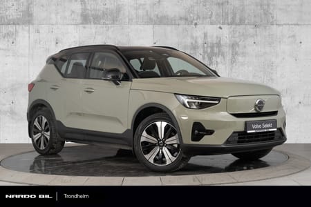 Volvo XC40 Recharge Twin motor Ultimate 408 hk. Krok/Soltak/360/Varmepumpe/VOC