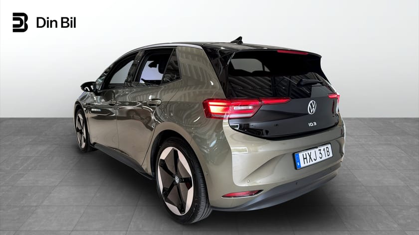 Bild 3 av Volkswagen ID.3 Pro Performance 204hk Backkamera/Cykelfäste/Edition