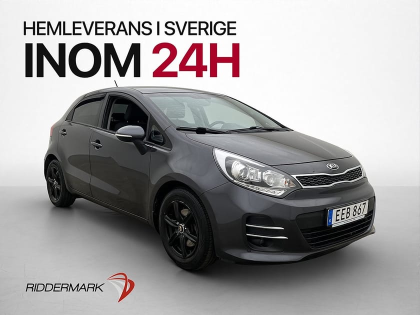 Bild 1 av Kia Rio 1.4 CVVT 109hk GLS Farthållare Rattvärme AUX-ingång