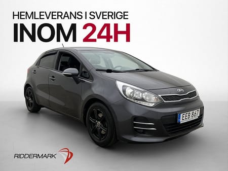 Kia Rio 1.4 CVVT 109hk GLS Farthållare Rattvärme AUX-ingång