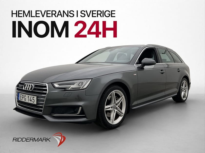 Bild 3 av Audi A4 Avant 2.0 TDI Q 190hk S-Line Värmare P-Sensorer Drag