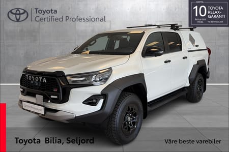 Toyota Hilux Dobbelcab /ADRGODKJENT/GRSPORT2/JBL/EBER/TOPPMODELL/LAVKM/