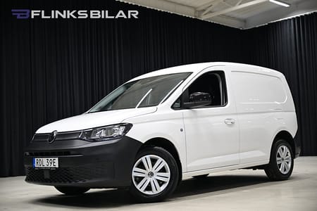 Volkswagen Caddy Cargo 2.0 TDI DSG 122HK Drag|Värmare|EnÄgare|Lågmil|Leasbar
