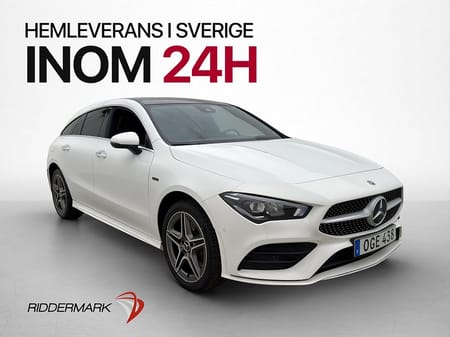 Mercedes-Benz CLA 250 e Shooting Brake CLA250 AMG Line Värmare Pano Cockpit Kamera