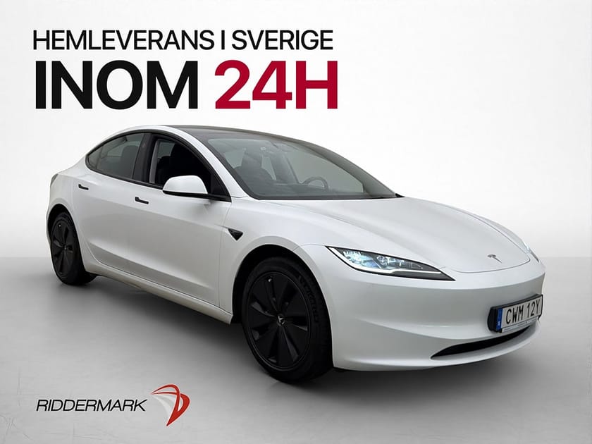 Bild 4 av Tesla Model 3 Standard Range Värmepump Pano Svensksåld