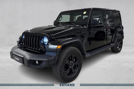 Jeep Wrangler Unlimited 4x4, krok, navi, ryggekamera, app, blt,T-top, Diesel