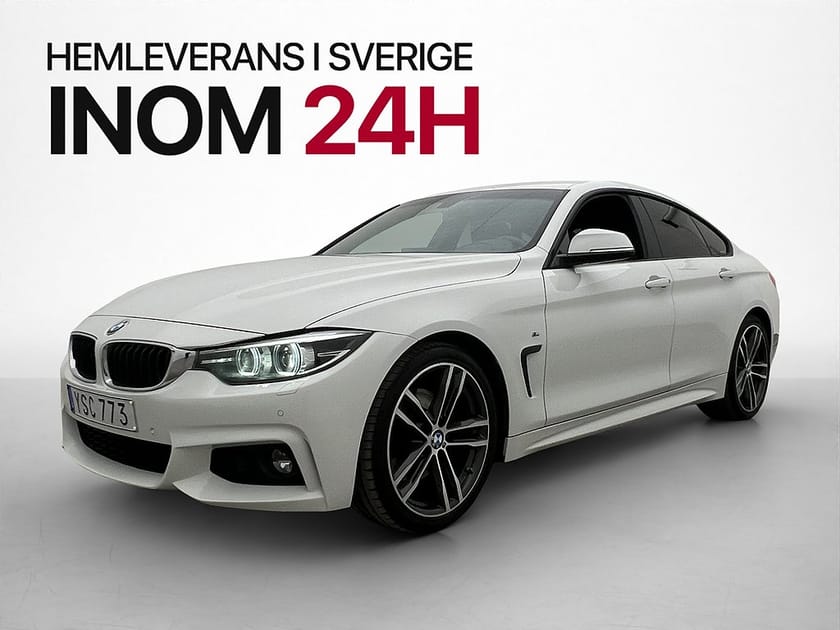 Bild 1 av BMW 430i Gran Coupé 430 252hk M Sport M&K Värm HiFi Rattvärme
