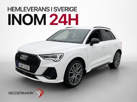 Audi Q3 40 TFSI quattro Q S-Line Cockpit Värmare Ambient Dragkrok