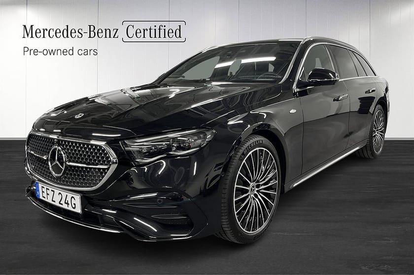 Bild 1 av Mercedes-Benz E 300 T e E300 AMG Line Advanced Plus SUPERSCREEN//HEAD-UP//DRAG