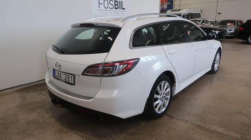 Bild 4 av Mazda 6 Wagon *RÄNTEKAMPANJ 3.45%*  2.0 MZR-DISI Nyservad Drag-SoV
