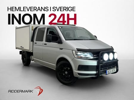 Volkswagen Transporter Chassi Dubbelhytt 4M Värm Drag Påbyggna Moms