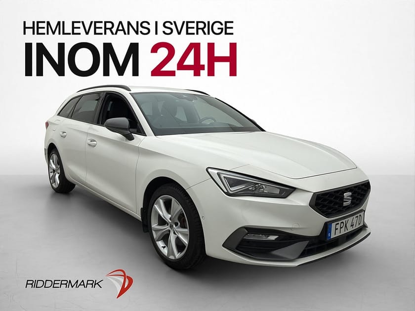 Bild 1 av SEAT León Sportstourer e-Hybrid ST 204hk Cockpit Drag Kamera Sensorer