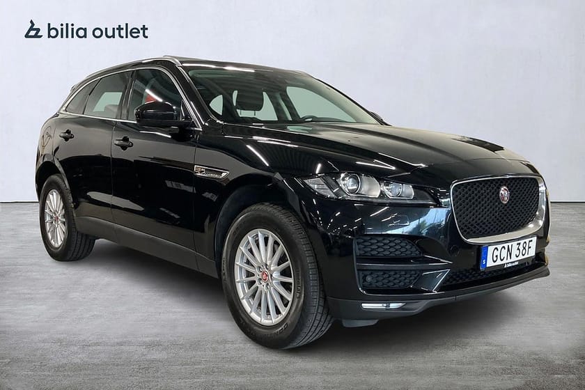 Bild 2 av Jaguar F-Pace 20d AWD Skinn Elstolar Backkamera Navigation