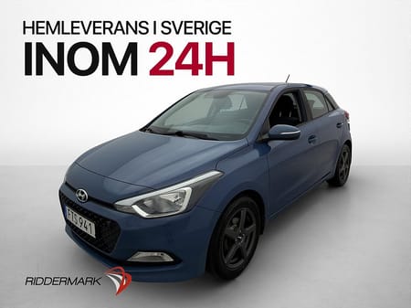Hyundai i20 1.4 101hk Premium Farthållare Bluetooth