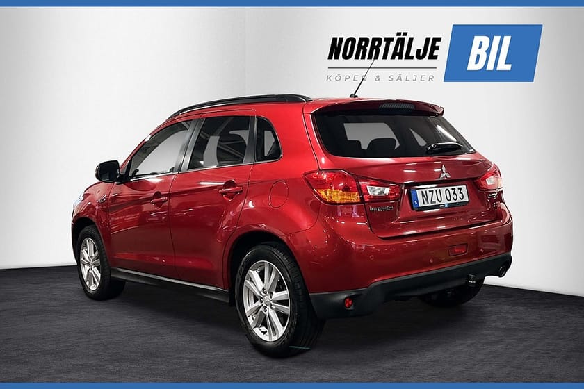Bild 4 av Mitsubishi ASX 2.2 Di-D 4WD BUSINESS DRAG NAVI PANO M&K PDC NYSERV 17"