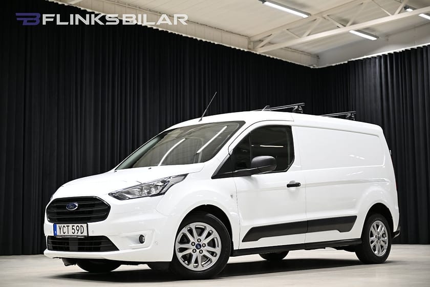 Bild 2 av Ford Transit Connect 230 LWB 100HK L2 Inredd|Drag|Värmare|Backkamera|Leasbar