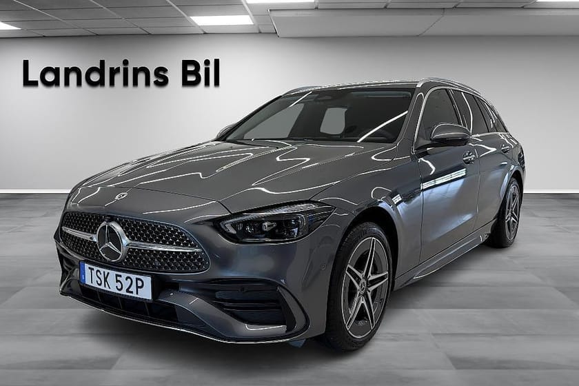 Bild 1 av Mercedes-Benz C 300 T e El-stolar AMG Line, Burmeister