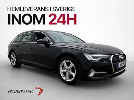 Audi A6 Avant 40 TDI quattro Q Cockpit D-Värmare Navi Kamera Drag Moms