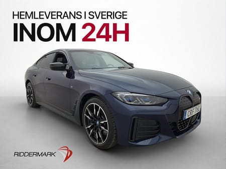 BMW i4 M50 xDrive Gran Coupé 544hk M Sport H/K 360° Skinn CarPlay Navi