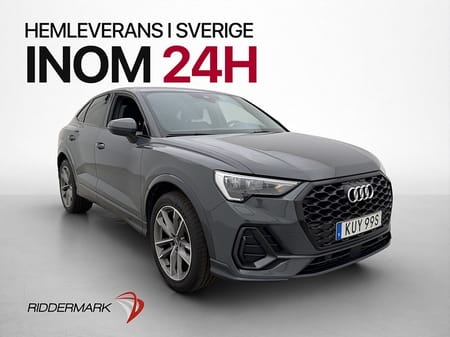 Audi Q3 Sportback 35 TFSI 150hk Värmare Cockpit CarPlay Drag