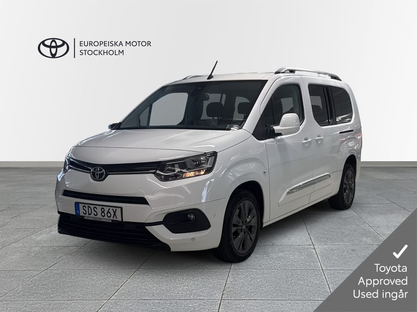 Bild 1 av Toyota ProAce City Verso 1.2 T AUT ACTIVE PLUS 7-SITS V-HJUL