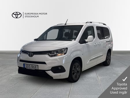 Toyota ProAce City Verso 1.2 T AUT ACTIVE PLUS 7-SITS V-HJUL