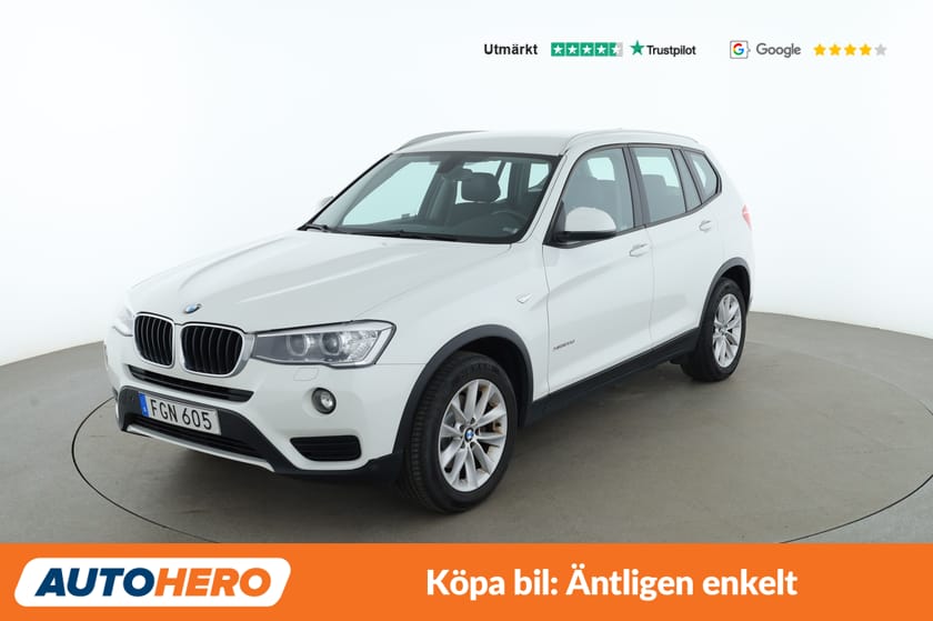 Bild 1 av BMW X3 xDrive20d / Fjärrvärme, Drag, P-Sensor, Navi