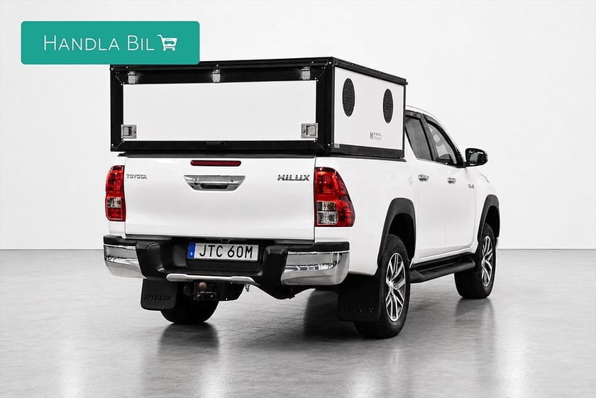 Bild 5 av Toyota Hilux Dubbelhytt 2.4 AWD Premium Drag Hundkåpa 2+1 Skinn Diff 150hk