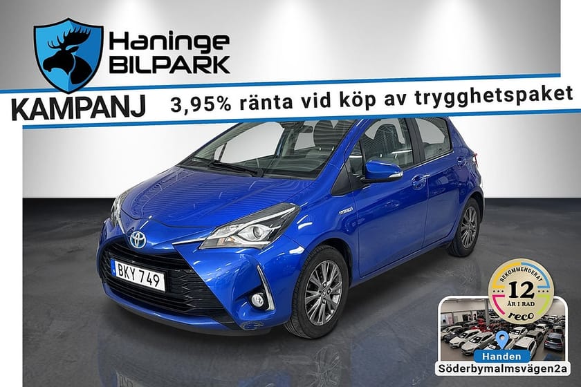 Bild 1 av Toyota Yaris Hybrid e-CVT Active Euro 6 / Superdeal 3,95%
