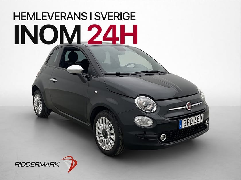 Bild 1 av Fiat 500 Hybrid 70hk Bluetooth Farthållare