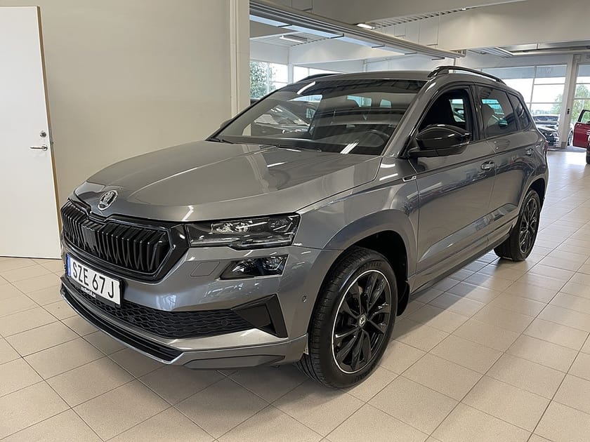 Bild 3 av Škoda Karoq Skoda 1,5 TSI 150HK Sportline / Drag / Värmare / 360°-ka