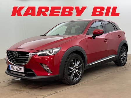 Mazda CX-3 2.0 SKYACTIV-G Optimum B-kamera HuD Skinn