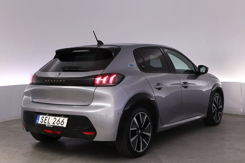 Bild 5 av Peugeot e-208 GT Pack Panorama Adaptiv Farthållare Värmare