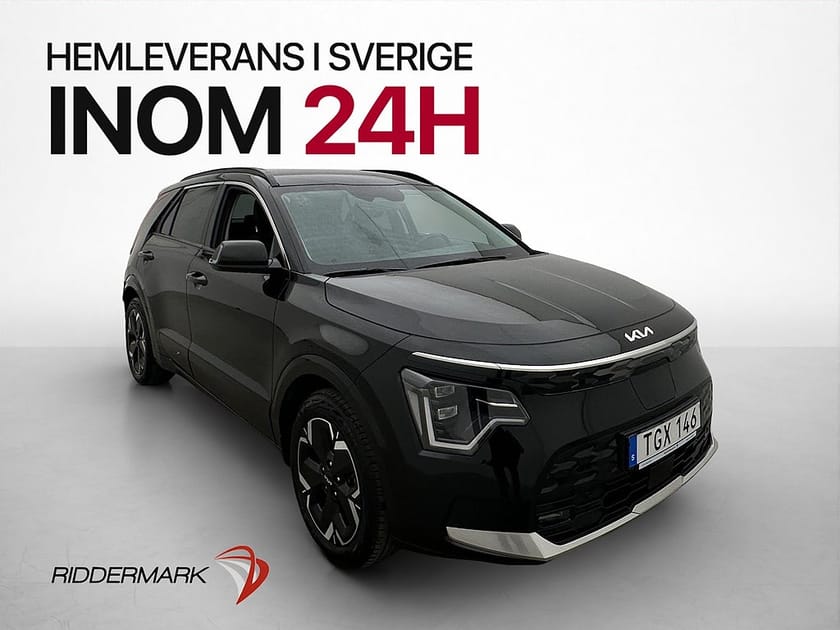 Bild 1 av Kia Niro EV 204hk Advance Kamera Rattvärme CarPlay Skinn