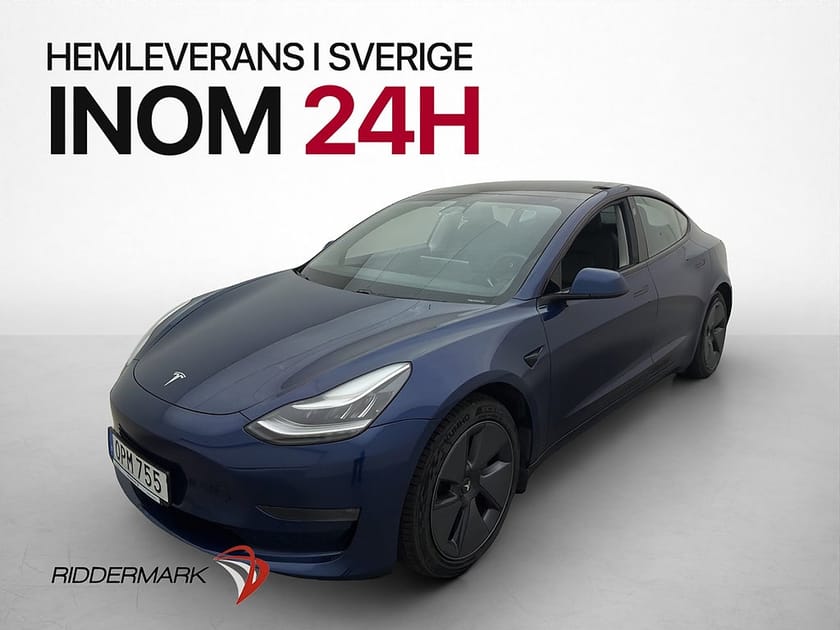 Bild 4 av Tesla Model 3 Long Range AWD 440hk Autopilot Kamera Sv-såld